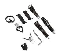 Keenso Lot de 8 Accessoires de Forage Serpent de Vidange avec Plusieurs Têtes de Coupe pour Blocages Tenaces, Compatibles avec les Câbles de 5/16 à 3/4 Pouces en Acier Inoxydable