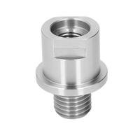 Keenso Mandrin de Tour Tête de Broche Adaptateur Acier Allié Mâle 1in 8TPI