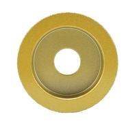 Keenso Meule Diamantée Brasée 3 Pouces, Outil de Bordure de Profil Durable pour Carrelage Quartz Marbre et Granit 75mm 1 Pièce