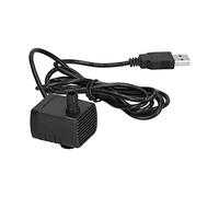 Keenso Micro Pompe à Eau Submersible sans Balais, pour Aquariums et Fontaines D'intérieur, Prise USB DC5V, 170L/H, Levage de 100cm