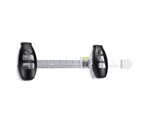 Keenso Niveau à Bulle pour Marquage D'accrochage de Tableau, Lot de 2 | Positionnement précis des ongles, cadre ABS, alignement, Guide de niveau à bulle, cloison sèche, brique en béton,