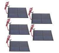 Keenso Panneau Solaire Mini avec Construction Durable | Construction en polysilicium, adaptée aux chargeurs mobiles, conception portable, installation sans effort