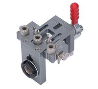 Keenso Perceuse à Bois Guide de Perçage, Ensemble D'outils de Serrage | Outil de poinçonnage précis et réglable, alliage d\'aluminium, règle