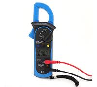 Keenso Pince Ampèremétrique Numérique, Testeur de Tension CA/CC 600A (BLUE) | Plage automatique, haute fiabilité, lecture claire, test de diode