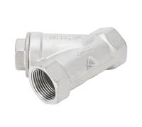 Keenso Pipeline Y Type Strainer 3/4in DN20 304 Steel | maille double couche, filtre fileté, eau, pétrole, gaz, résistant à la corrosion, nettoyage facile