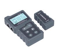Keenso POE Checker 600m avec Rétroéclairage LCD | Coque ABS, interface RJ45, ports DC, test de ligne réseau, test de boucle de commutation, alerte basse tension