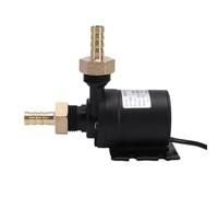 Keenso Pompe à Eau de Circulation Ultra Silencieuse, 800L/H, pour Chauffage Solaire de L'eau, Systèmes de Brassage de Camping-car, en Matériau ABS Robuste