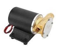 Keenso Pompe de Cale à Auto-amorçante 6GPM, Pompe de Transfert D'eau Marine Durable pour Bateaux, Construction en Laiton et en Acier Inoxydable (24V)