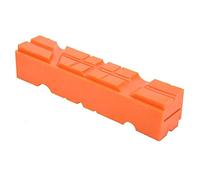 Keenso Protecteur de Mâchoire de Serrage, Accessoires D'outils, Tampon D'étau Magnétique en TPU Souple pour Bois, Métal et Plastique, 1 Ensemble (6")