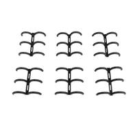 Keenso Reliure à Peigne 16mm, Matériau PP Durable (BLACK) | Conception découpable, facile à utiliser, compatible avec plusieurs formats de papier