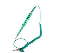 Keenso Stylo Testeur de Tension, Testeur de Circuit de Tension Électrique de Voiture, Test Sonde Appareil de Contrôle 6V / 24V pour les Systèmes de Basse Tension, Fusible, Commutateur, Fils (Vert)