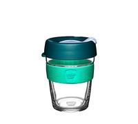 KeepCup Eventide Tasse à café réutilisable en verre trempé et bec anti-éclaboussures, taille M 340 ml