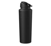 KeepCup Ora Bouteille d'eau en acier inoxydable, à double paroi isotherme avec paille et couvercle à bec - Réutilisable, étanche, sans BPA, 950 ml - Noir