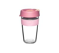 KeepCup Tasse à café originale en plastique léger réutilisable avec couvercle anti-éclaboussures - 454 ml - Pêches