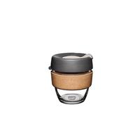 KeepCup Tasse à café réutilisable - Infusion en verre trempé et liège naturel, S 227 ml - Presse
