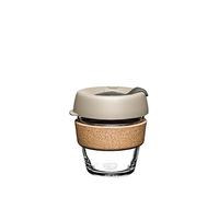 KeepCup Tasse à café réutilisable - Verre trempé et liège naturel, XS 177 ml - Filtre