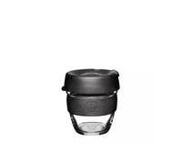 KeepCup Tasse de Voyage, Verre, Noir, 8oz/227ml
