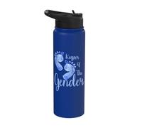 Keeper Of The Gender Reveal Baby Party Stainless Steel Insulated Water Bottle