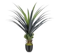 Keeplush Plantes d'agave artificielles à pointes de 1,2 m, résistantes aux UV, petites plantes artificielles d'intérieur parfaites pour porche, terrasse, maison, bureau
