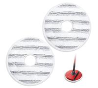 KEEPOW 2 Recharge pour Vileda Spin & Clean REINIGUNGSEIMER, Microfibre | Serpillère pour Vileda Spin Clean Recharge, Absorption Efficace, élimination des Huiles, Lavable