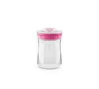 Kefirko Bocal de Fermentation | L'ensemble idéal pour préparer du Kéfir de Lait ou du Kéfir d'eau à la Maison | Fermenteur-germinateur Maison + livret de Recettes | 848ml | sans BPA | (Rose)