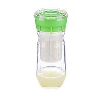 Kefirko Kit à formage - L'ensemble idéal pour préparer du kéfir à la Maison | Pack Fromager + Livret de Recettes | 1.4l | sans BPA | Vert