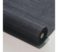 kefu01 Store Enrouleur Bambou Noir,Store en Bambou Respirants,Store Bateau en Bambou,Store Vénitien,Store Enrouleur Roll'Up,avec Cordon Latéral,pour Bureau,Cuisine,Balcon (W55xH210cm/W21.7" xH82.7)