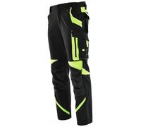 KEILOR Pantalon de Travail Flexible pour Homme avec Poches pour genouillères, Durable et Confortable, idéal pour Les travaux Lourds, Pantalon de Travail pour Homme (Neo, 62)