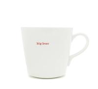 Keith Brymer Jones Mug Super Big Boss Porcelaine Blanc