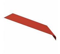 Keketa Housse de store en toile de rechange pour auvent, protection solaire avec volant, sans cadre, orange et brun 400x300 cm