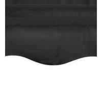 Keketa Toile de rechange pour store - En tissu de rechange - Avec cantonnière sans cadre - Anthracite - 400 x 300 cm