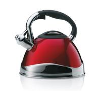 kela 11658 Varus Bouilloire Inox Compatible Induction Métal Rouge 22 x 22 x 21,5 cm