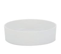 kela 21740 Porte-Savon Lis en Plastique Blanc, 11 x 11 x 3 cm