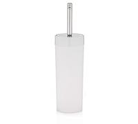 Kela 21744 set porte-brosse WC, plastique blanc, 'Farbmix Lis'