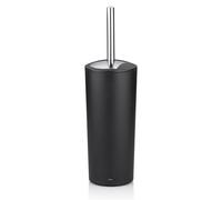 kela 22274 Marta Set Porte-Brosse WC Plastique Noir 11 x 11 x 36,50 cm