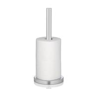 Kela 22827 porte-rouleaux papier toilette à poser, acier inoxydable mat, pour 3 rouleaux, 'Carta', Argent