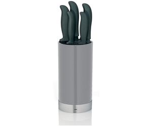 Kela Acida ensemble de couteaux 11x11x34.5 cm gris KE-11288