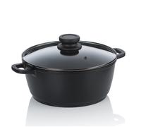 KELA Atura Marmite fonte d'aluminium 24 cm 3,2 L - revêtement céramique antiadhésif, compatible induction