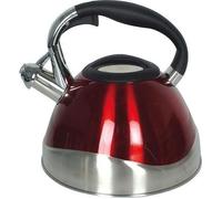 KELA Bouilloire sifflante Varus 3 L - rouge