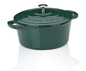 kela Bräter Calido Ø24 cm 3,8l grün 115180 4025457129001