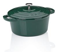 KELA Bräter Calido Ø24cm 3,8l smaragdgrün