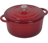 kela Bräter Calido 4l 11,5cm Ø24cm rot/beige 105126 4025457119415