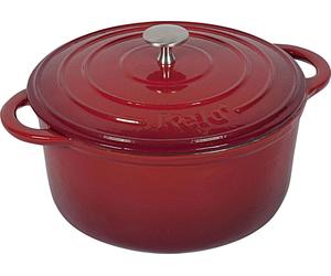 kela Bräter Calido 4l 11,5cm Ø24cm rot/beige 105126 4025457119415