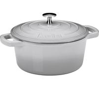 Kela Cocotte 21 cm ronde 2,5 litres gris beige Calido fonte 12605
