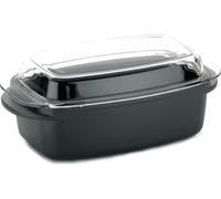 Kela Cocotte 40cm Kerros avec couvercle en verre 15152 4,5 litres fonte d'aluminium