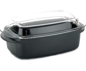 Kela Cocotte 40cm Kerros avec couvercle en verre 15152 4,5 litres fonte d'aluminium