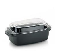 Kela Cocotte 40cm Kerros avec couvercle en verre 15152 4,5 litres fonte d'aluminium