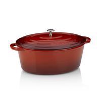 KELA Cocotte Calido ovale 9 rouge/beige