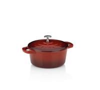 KELA Cocotte Calido 2,5 10cm Ø21cm rouge/beige