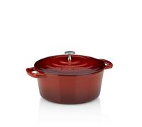 KELA Cocotte Calido 5 litres 12cm Ø26cm rouge/beige